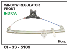 Window Regulator Front Indica LH/RH - Vehicle Type: 4 Wheeler | Warranty Included, Engineered for Optimal Performance and Durability