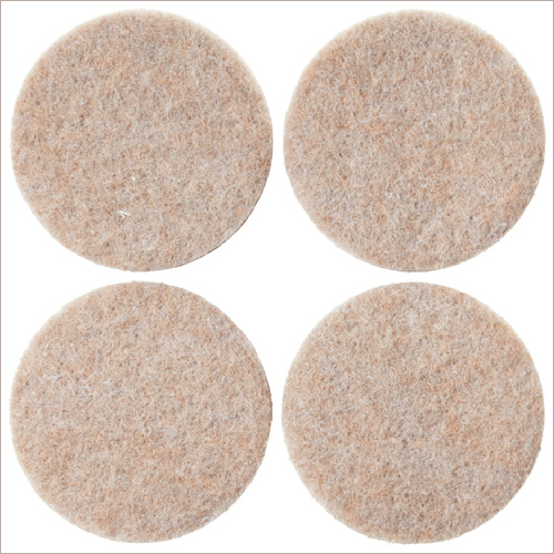 Self Stick Round Felt Pads - 100% Wool, 1mm To 30mm Thickness | Excellent Shock Absorption, High Absorbency, Flame Retardant, Electrical Insulation