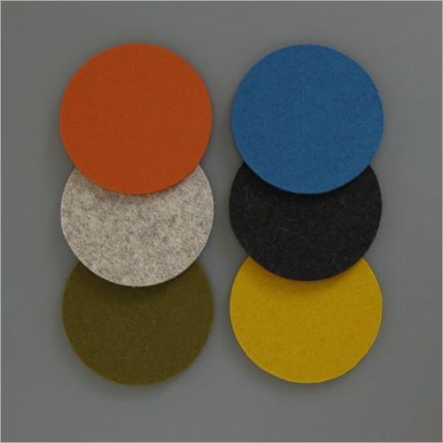 Grey (Also Available In Different Color) Anti-slip Drinks Felt Coasters
