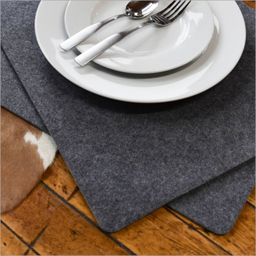 Grey (Also Available In Different Color) Felt Dining Table Placemats