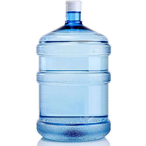 Pet Water Jar - 20 Ltr, Transparent Plastic, Round Shape | Durable, Rigid Material for Reliable Water Storage and Transportation