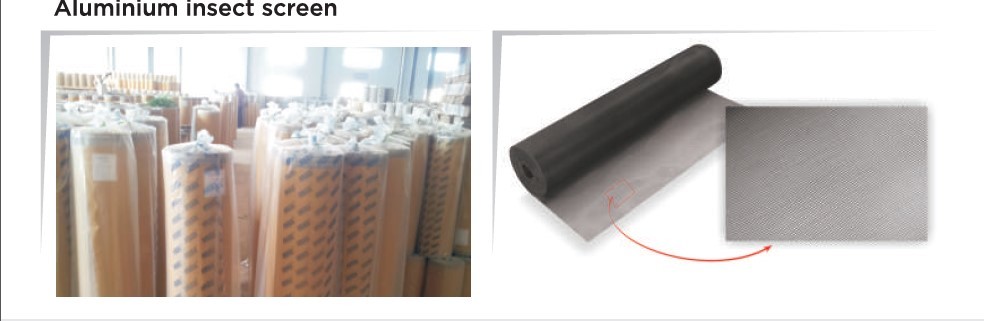 Aluminum Mosquito Net Ss Finish Application: Window Screening