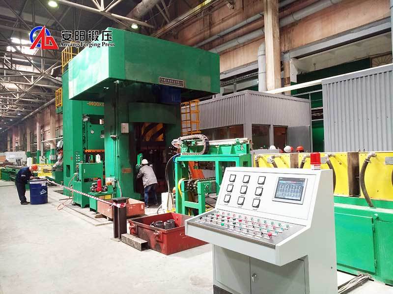 Electric Screw Forging Press - Color: Blue & Gray