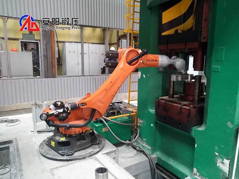 Electric Screw Forging Press - Color: Blue & Gray