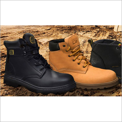 High Ankle Safety Shoes Gender: Male