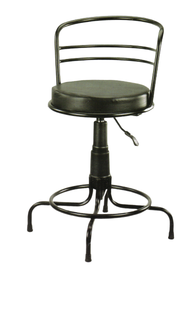 Bms-8006 Cafeteria Chair - Steel Frame Matte Black Finish | Ideal For Restaurants And Cafeterias