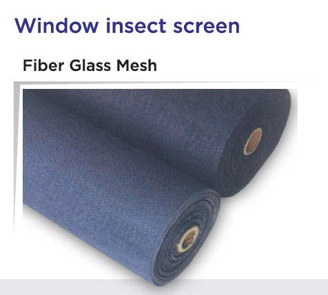 ब्लैक फाइबर ग्लास मेष