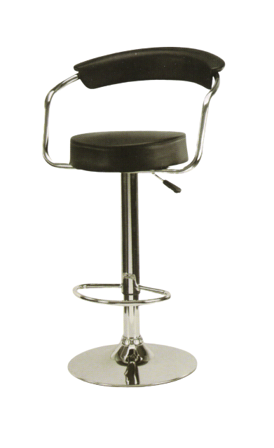 Black Bms-8008 Cafeteria Chair