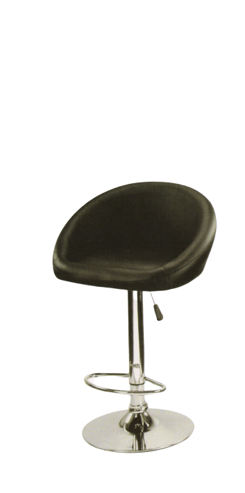 Black Bms-8010 Cafeteria Chair