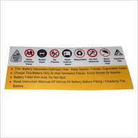 कोई भी कस्टमाइज्ड शेप प्रिंटेड विनाइल स्टिकर