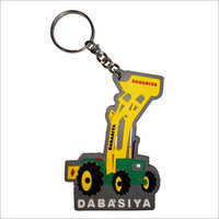 आधुनिक कला सिलिकॉन रबर कीचेन