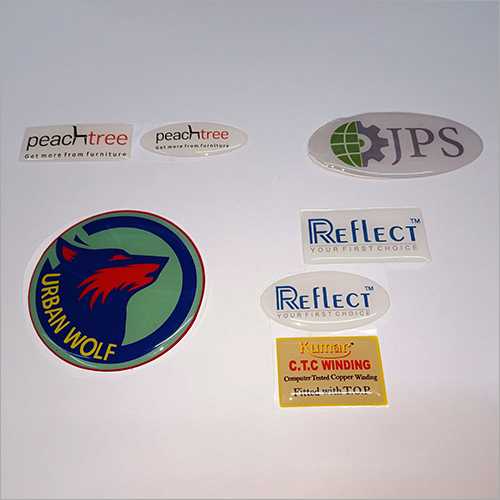 कोई भी कस्टमाइज्ड शेप डोम प्रिंटेड स्टिकर