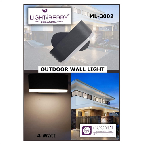 4 वॉट लाइट बेरी आउटडोर वॉल लाइट