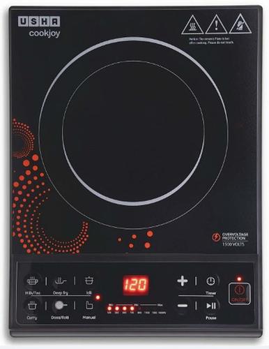 उषा कुक जॉय (3616) 1600-वाट इंडक्शन कुकटॉप (काला)