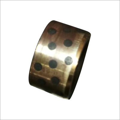 Self Lubricant Bush - Copper Alloy Metal, Polished Silver Finish | High-Temperature Resistant, Excellent Corrosion & Chemical Resistance