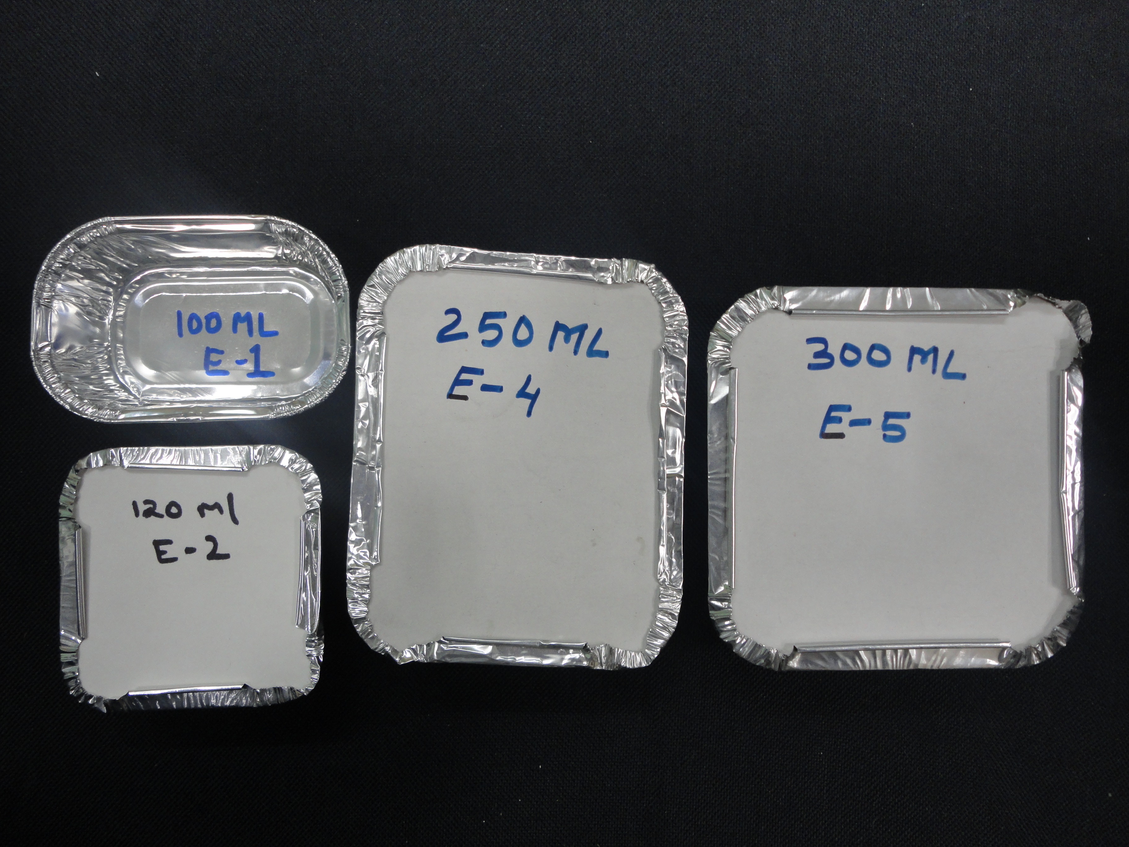 Aluminum Container - Lightweight Versatile Design, Embossed Finish | Fda Compliant, Disposable Food Safe, Varied Sizes For Storage & Baking