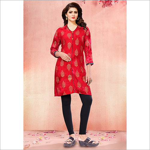 Available In All Color Ladies Casual Kurti