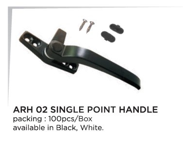 Black Single Point Handle