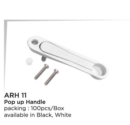Black Pop Up Handle