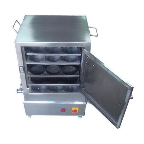 Commercial Idli Steamer - Stainless Steel 304 & 202, Polish Finish | Electric Power, 5-Year Warranty, Ideal for Restaurant and Hotel Use