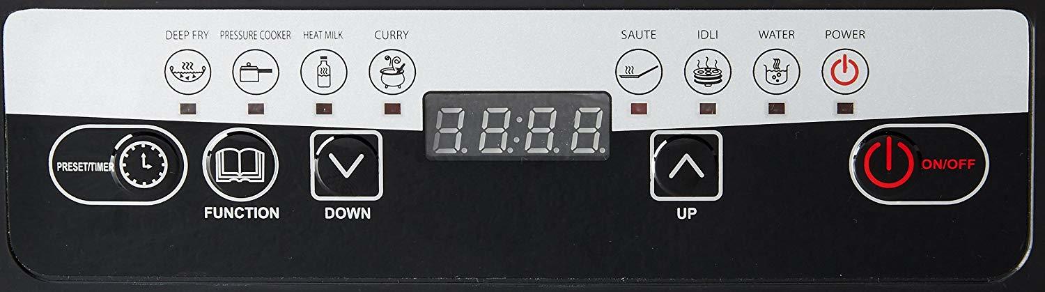 Hindware Dino Ic100004 1900-watt Induction Cooktop (Black)