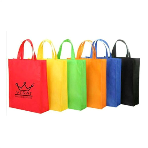 Available In Different Size Pp Printed Loop Handle Non Woven Bag