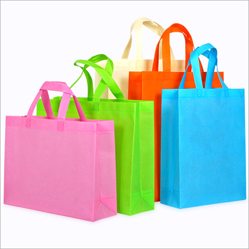 Available In Different Size Pp Loop Handle Non Woven Bag