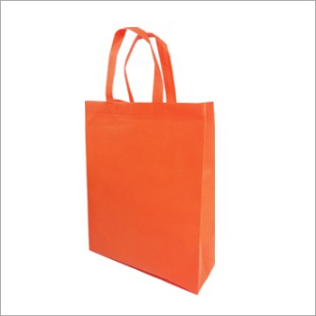 Available In Different Size Pp Plain Loop Handle Non Woven Bag