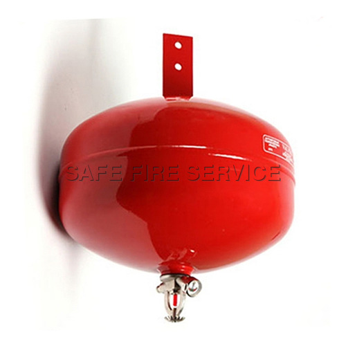 Automatic Modular Fire Extinguisher - MS Construction, Red Color | 1 Year Warranty, Ideal for Industrial Usage