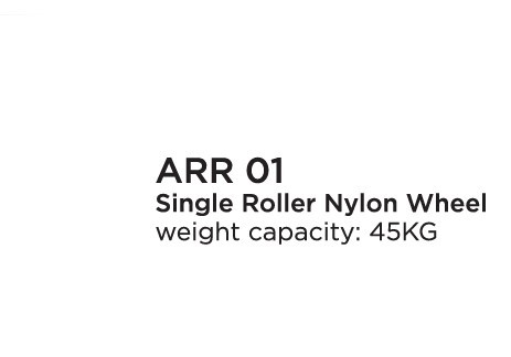 Single Roller Nylon Wheel Application: Sliding Window