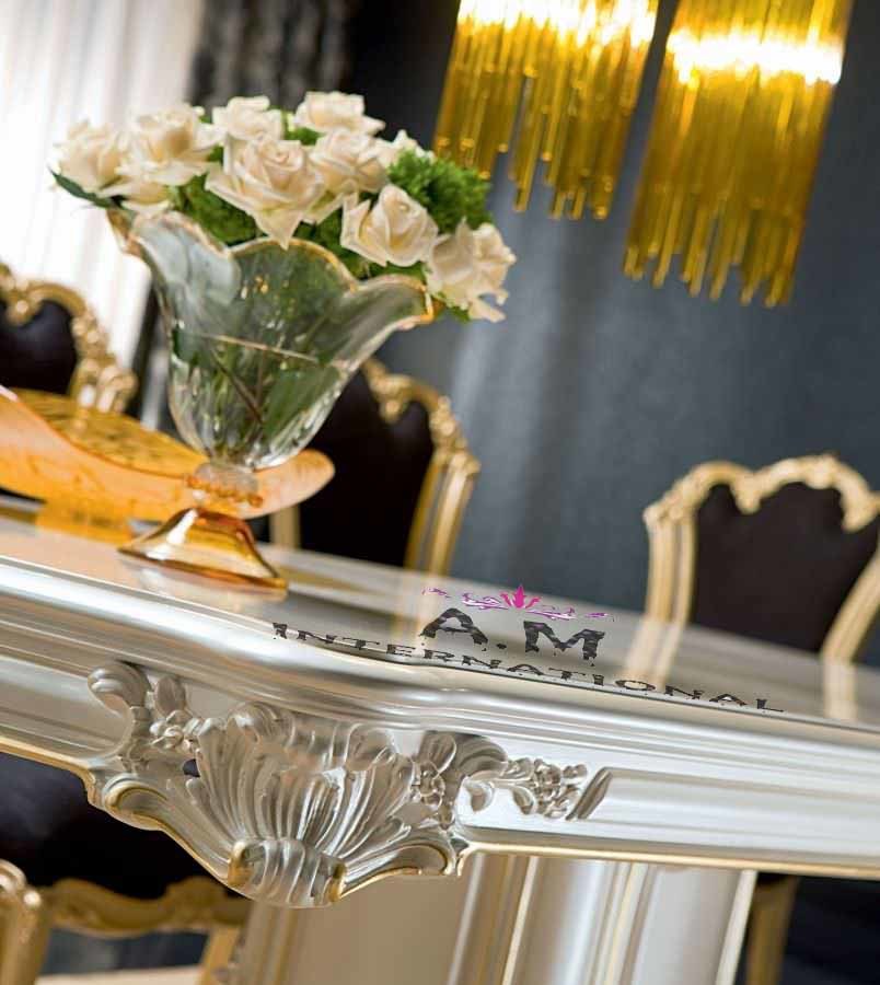 Handmade Antique Wood Dining Table