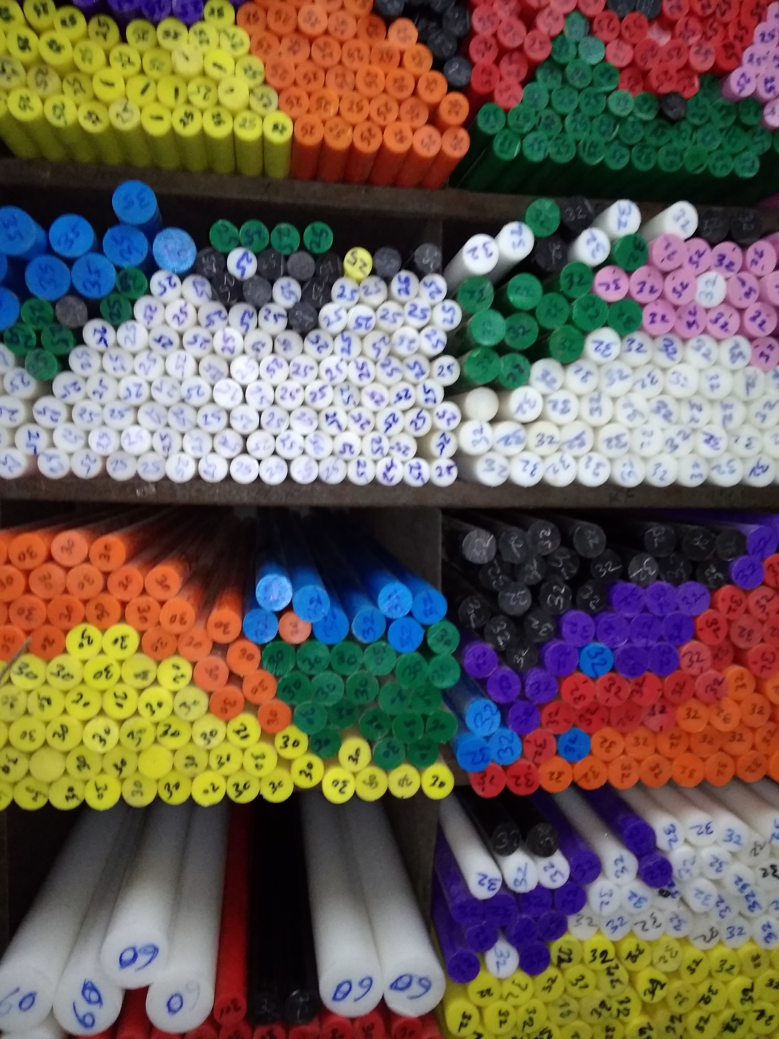 Delrin Rods - Thickness: 6 Mm To 300 Mm Millimeter (Mm)