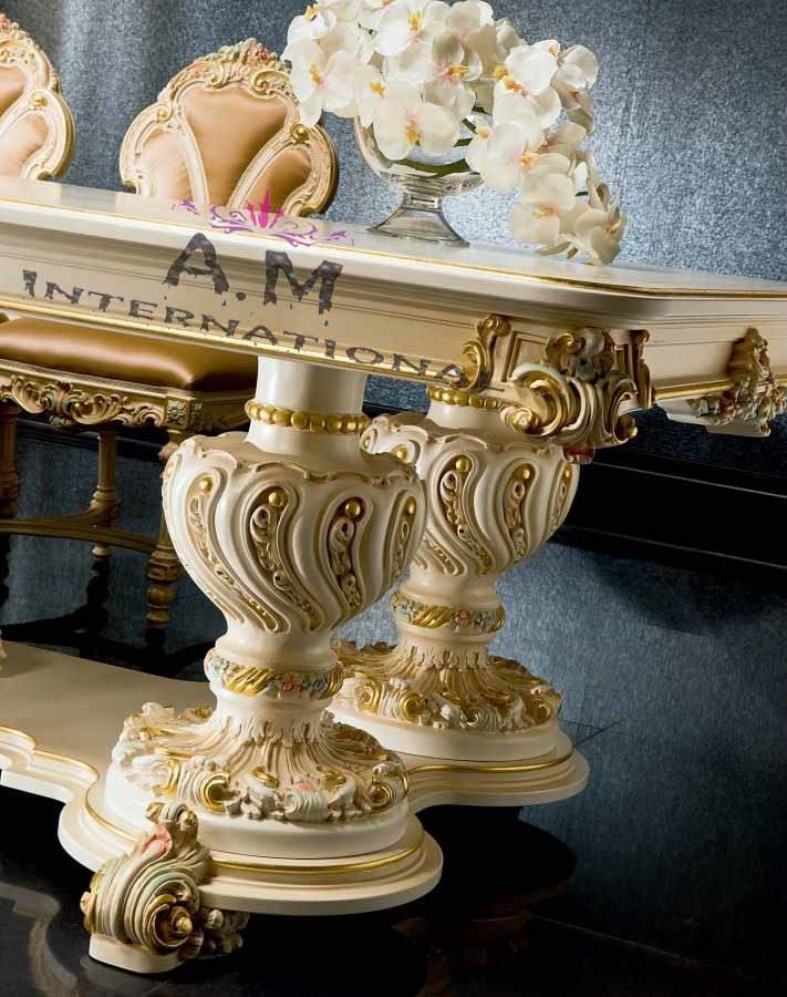 Handmade Victorian Design Dining Table