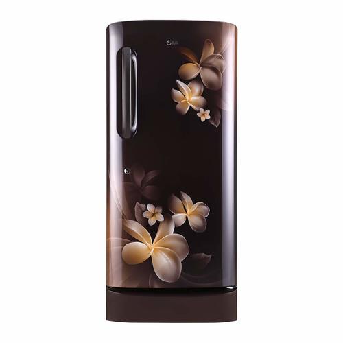 LG 215 L 5 स्टार ( 2019 ) इन्वर्टर डायरेक्ट कूल सिंगल डोर रेफ्रिजरेटर (GL-D221AHPY, हेज़ल प्लुमेरिया)