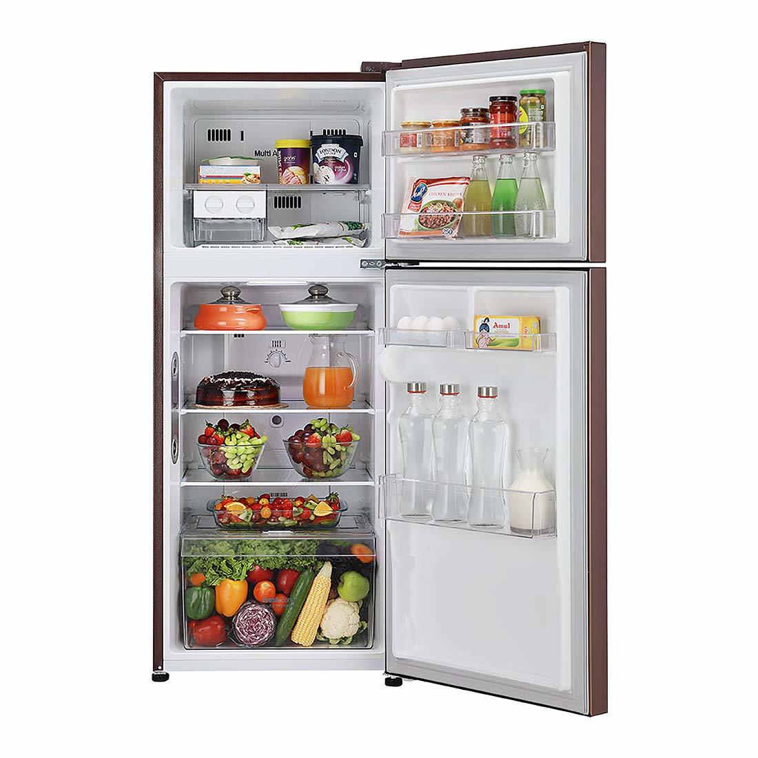 Lg 260 L 4 Star ( 2019 ) Frost-free Frost-free Double-door Refrigerator (Gl-c292sasx Amber Steel)