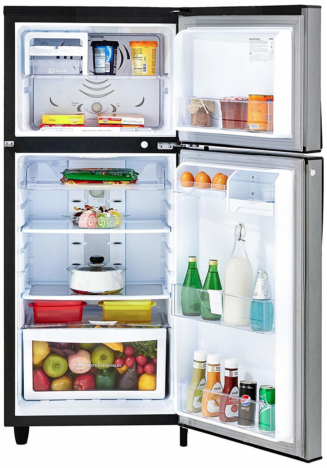 Godrej 236 L 2 Star (2019) Frost-free Double-door Refrigerator (R F Gf 2362 Pth Slk Stl, Sleek Steel)