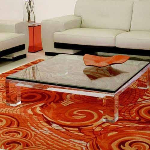 Glossy Transparent Acrylic Center Table