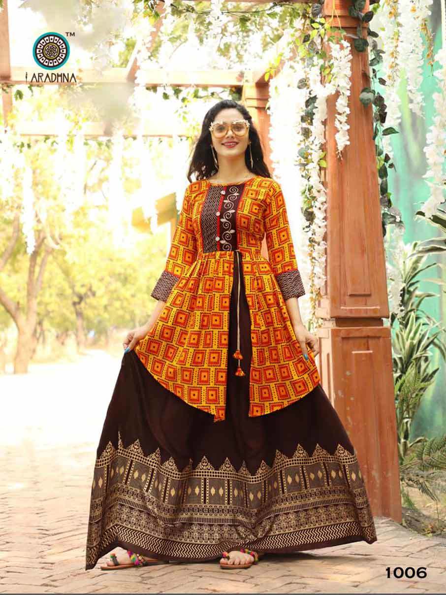 Dry Cleaning Rayon Embroidery Wholesale Kurti
