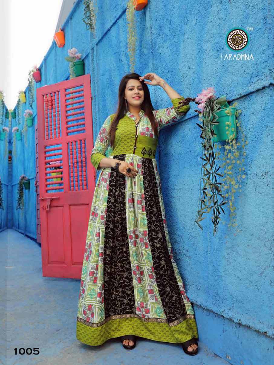 Dry Cleaning Rayon Embroidery Wholesale Kurti