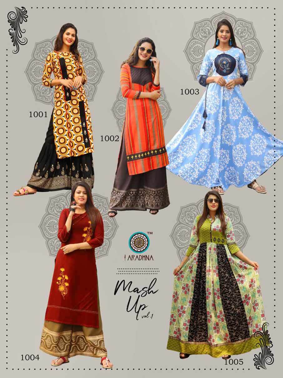 Dry Cleaning Rayon Embroidery Wholesale Kurti