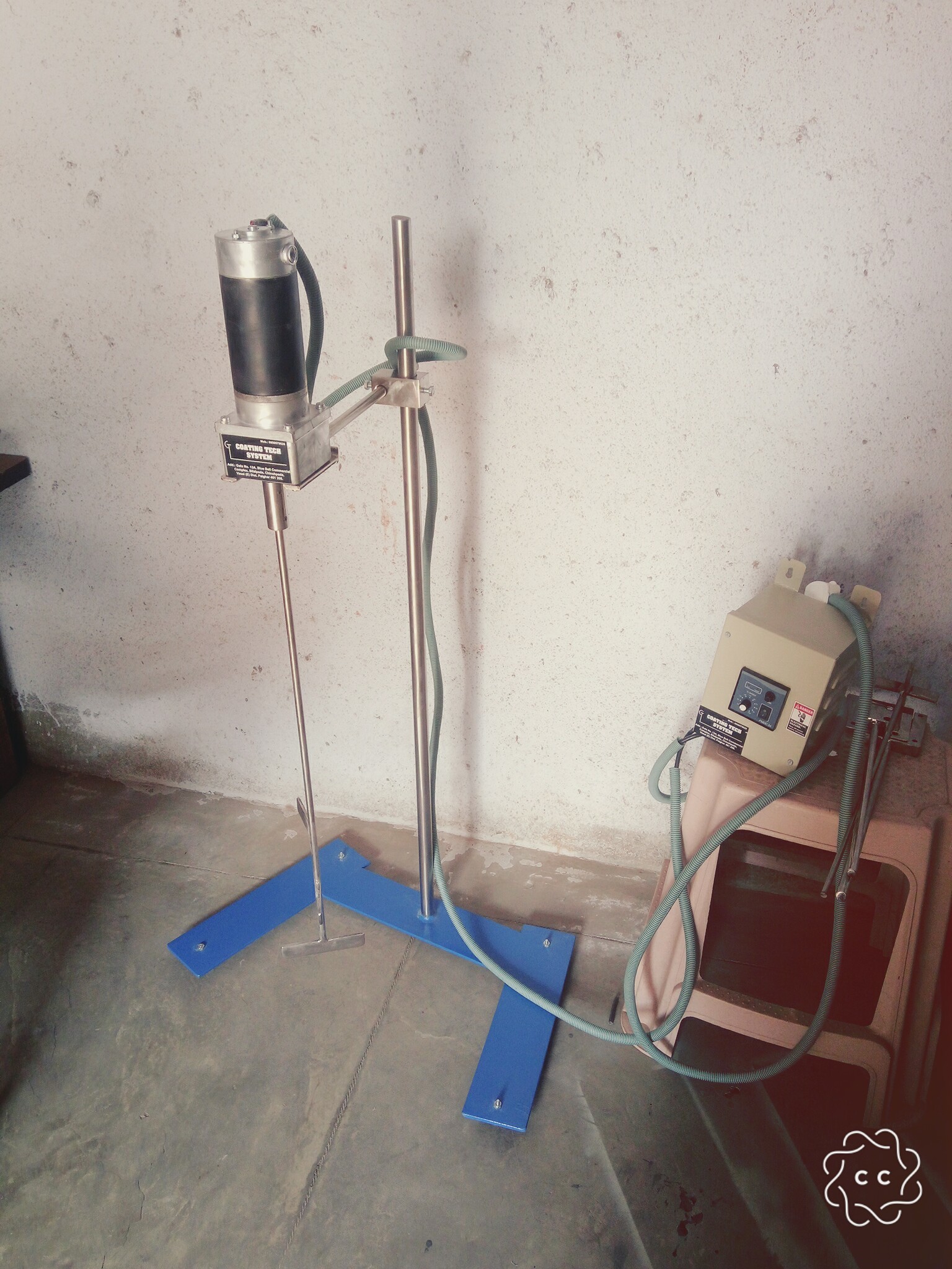 High Speed Stirrer Mixer - Stainless Steel, 2x3 Foot Dimensions | 50 Ltr Kg/day Capacity, Automatic, Computerized, 25 Kg Weight, 230v Ac Voltage