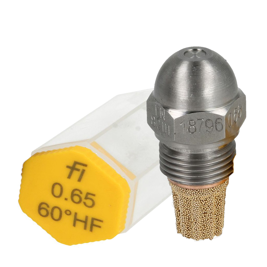 Fluidic Burner Nozzle 60 Degree Hf Size: Small