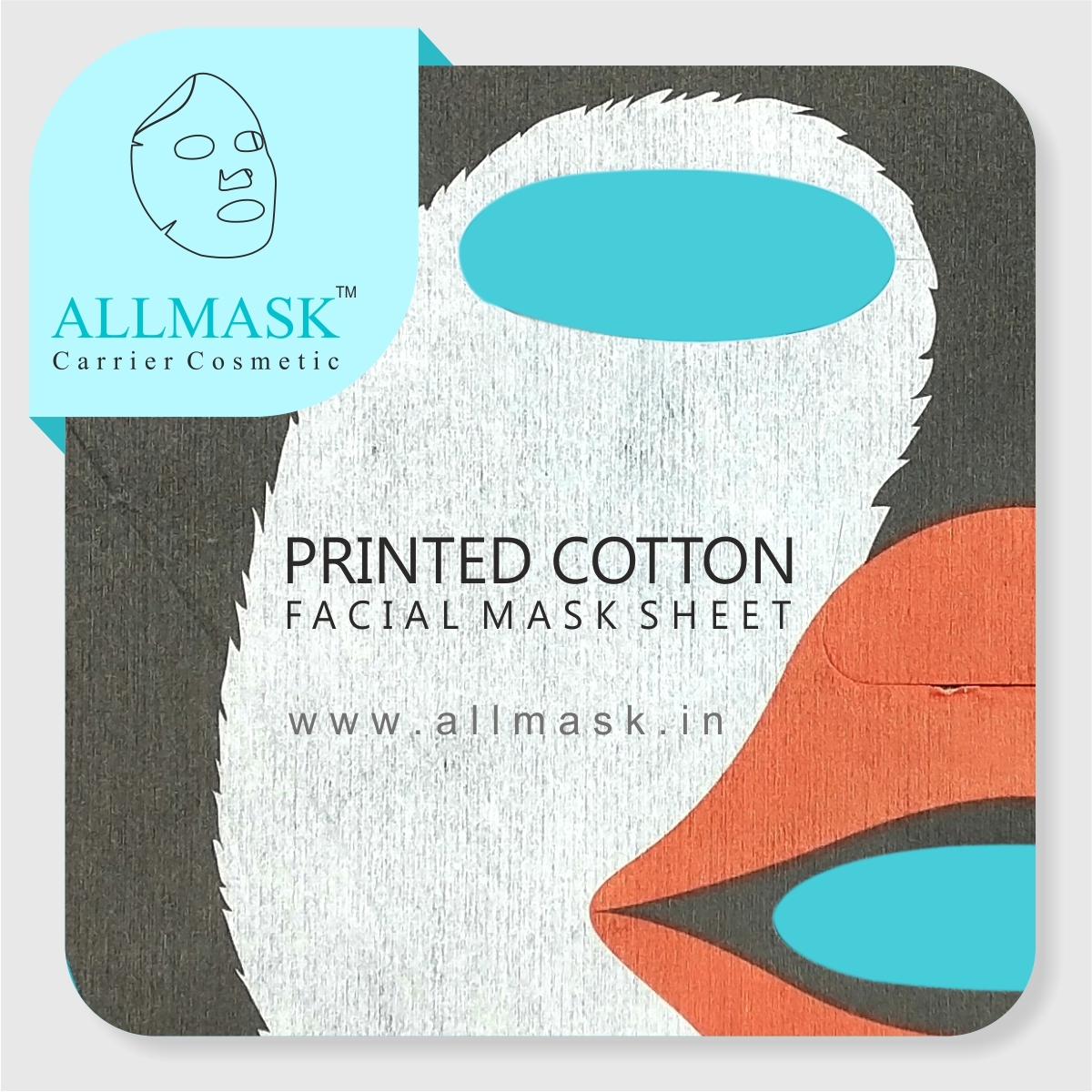 Cotton Penguin Printed Facial Mask Sheet - 100% Original - Odm/oem Customization Available Age Group: Women
