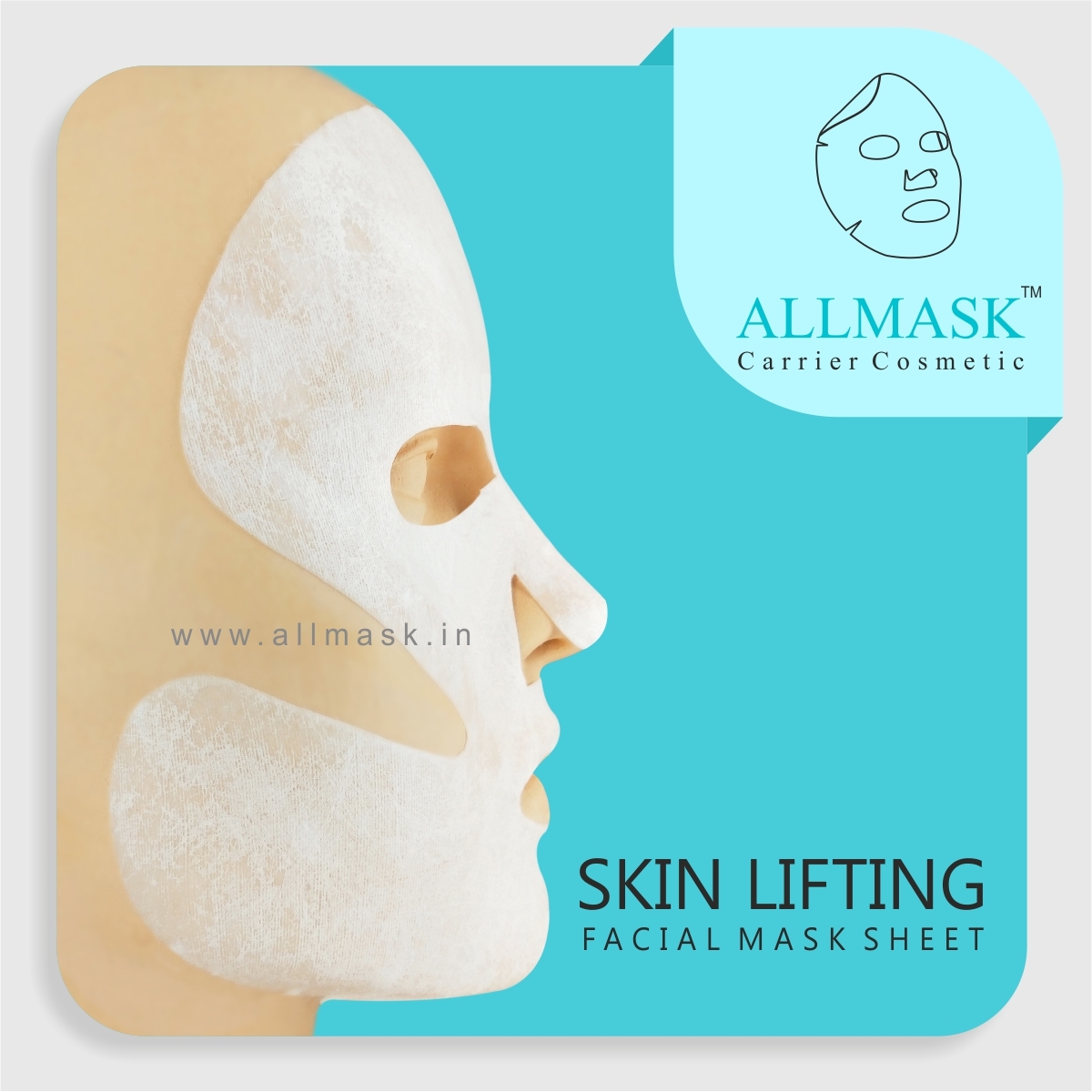 Skin Lifting Facial Mask Sheet - Non Woven Fabric