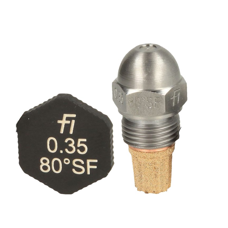 Pe Fluidics Burner Nozzle 80 Degree Sf