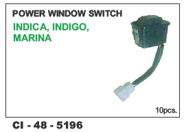 Power Window Switch Indica, Indigo, Marina - 4 Wheeler Compatibility | Warranty Included, Durable Design for Long-Lasting Performance