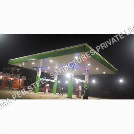 Petrol Pump Canopy Fabrication