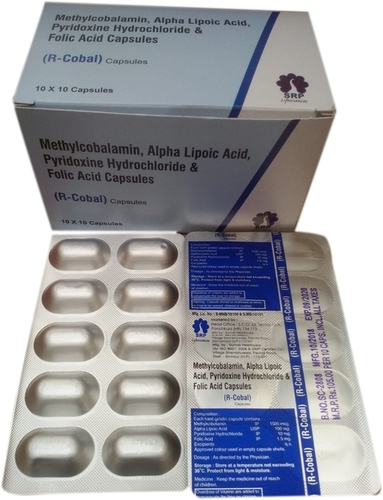 मिथाइलकोबालामाइन 1500MCG+अला+फोलिक एसिड 15MG