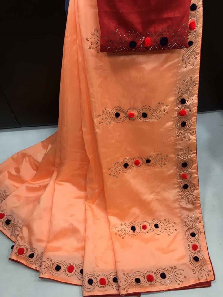 Baby Pink Indian Bridal Sarees
