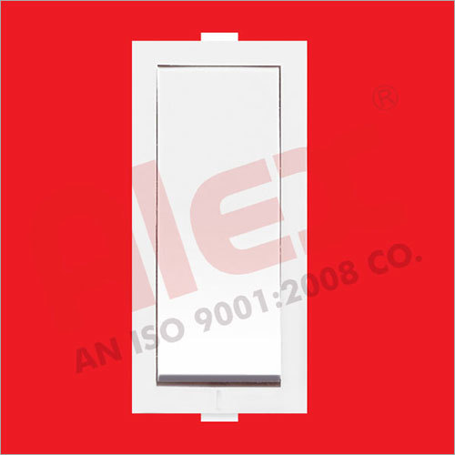 White 6 Amp. Switch 1 Way - Durable Design, Versatile Application for Electrical Equipment | Available in Various Colors